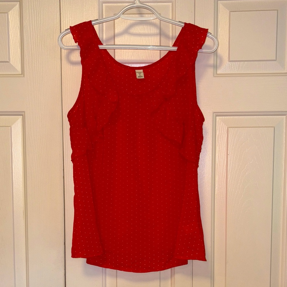 Old Navy Vibrant Red Sleeveless Tank